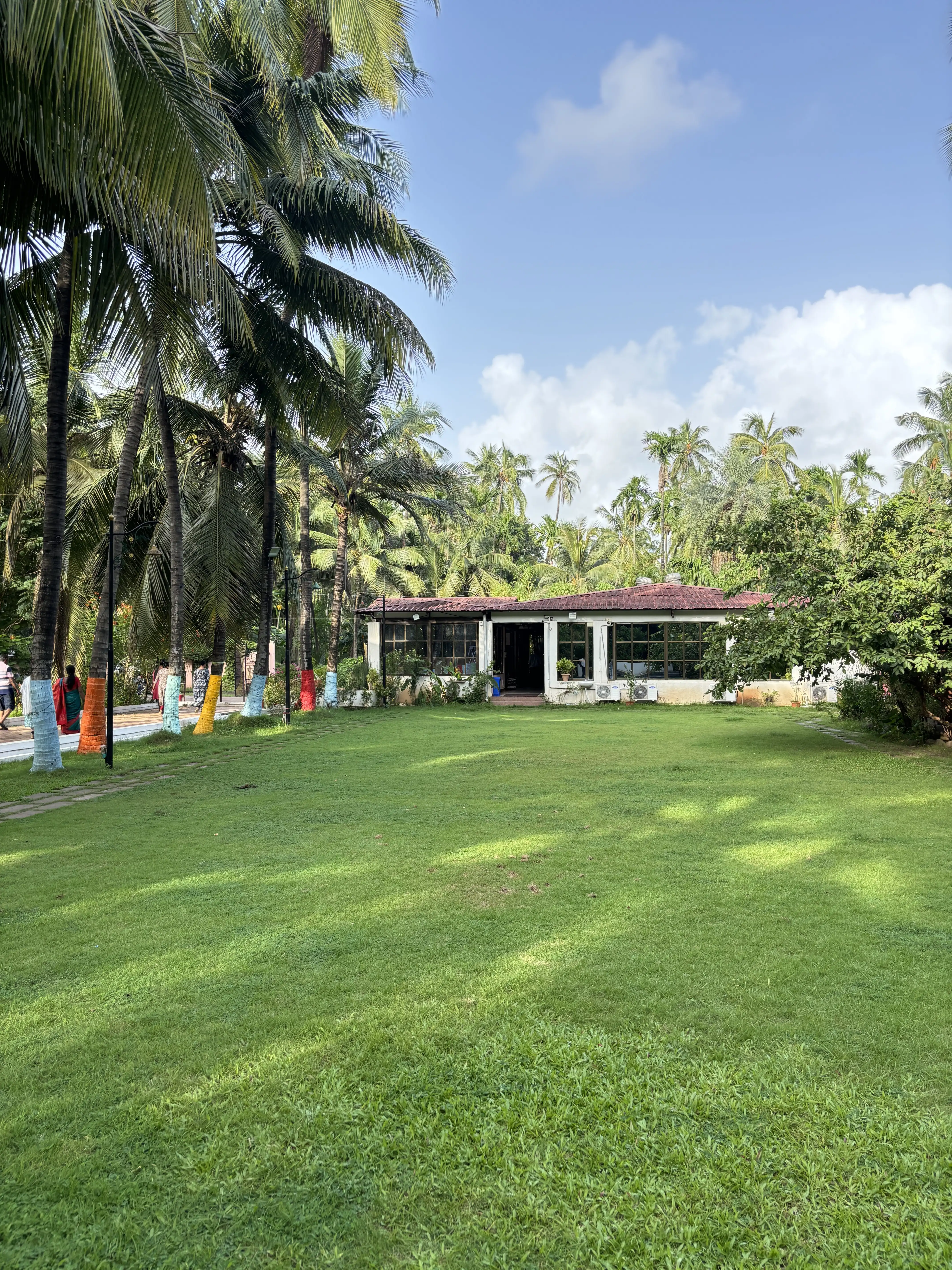 Beautiful landscape of Kelva Beach surroundings