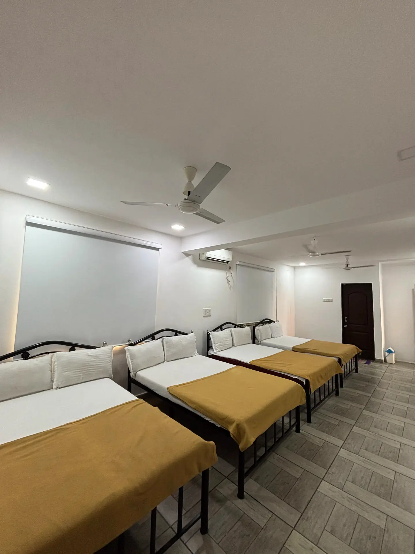Well-lit and comfortable AC accommodation at Raj Resort